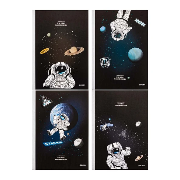 Deli Daring Mission Sewing Notebook A5 Çizgili 40Yp. FA540 ürün görseli 1