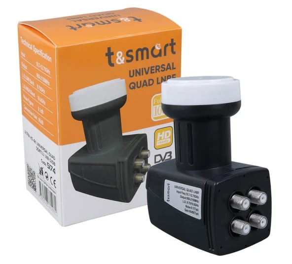 Tayfun Smart 4 Çıkışlı Dörtlü Lnb Full Hd 4K - Resim 5