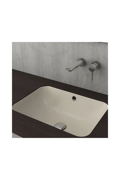 Scala Tezgahaltı Lavabo 55 Cm Mat Yasemin 1006-007-0125 ürün görseli 1