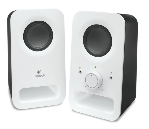 Logitech 980-000815 Z150 3W Beyaz 1+1 RMS Multimedya Stereo Hoparlör ürün görseli 1