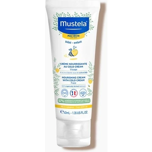 Mustela Cold Cream İçeren Besleyici Yüz Kremi 40 ml ürün görseli 1