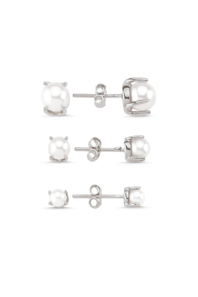 3,5 mm Doğal İncili Küpe - Resim 5