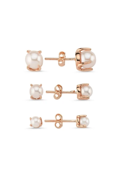 7,5 mm Doğal İncili Küpe - Resim 5