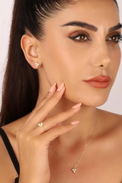 3,5 mm Tria Doğal İnci Kolye - Resim 2