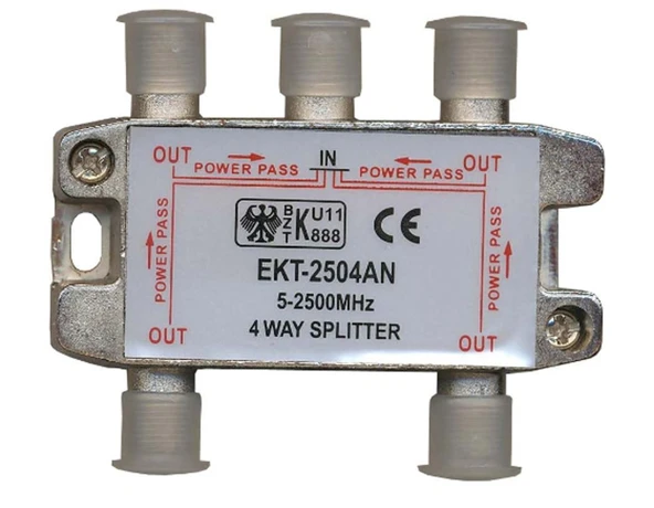 E-335C 4'lü Anten Splitter Powerpass (D-17) ürün görseli 1