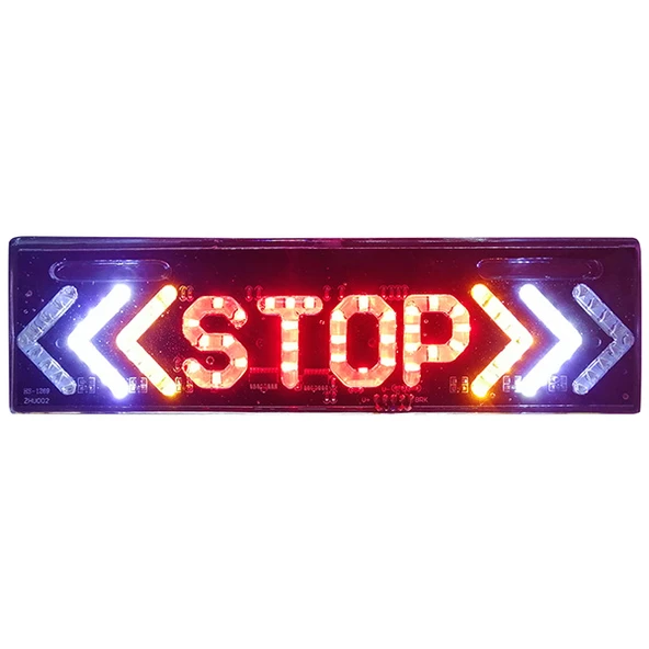 ELEKTRİKLİ İŞARET CİHAZI 12V OKLU BÜYÜK STOP ürün görseli 1