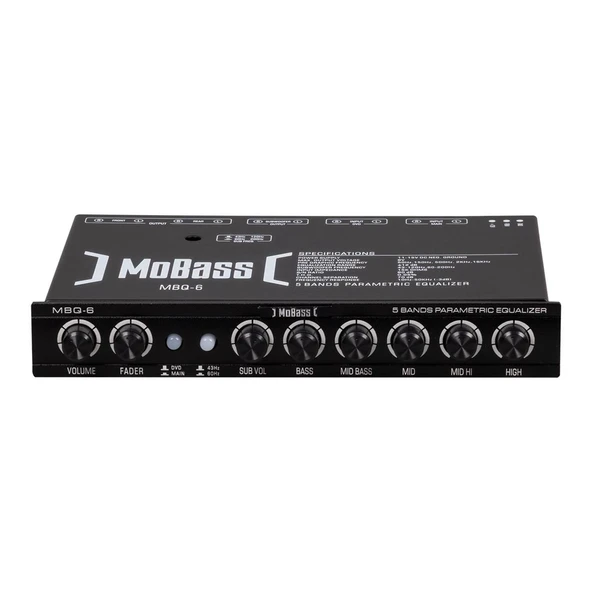 MOBASS MBQ-6 PARAMETRIC EQUALIZER ürün görseli 1