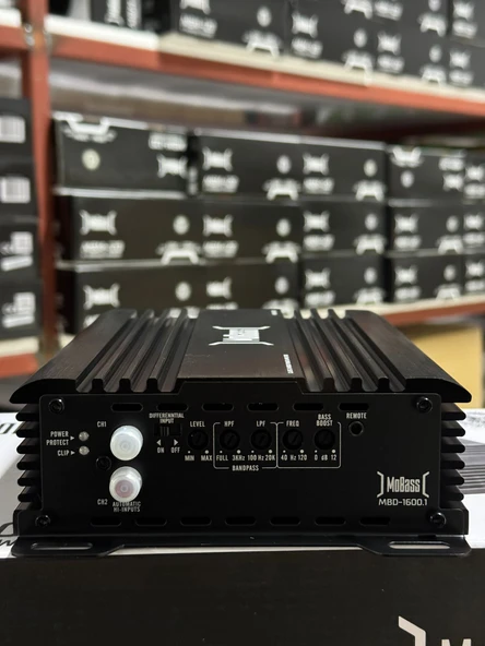 Mobass MBD-1600.1 MONO ANFİ - Resim 3