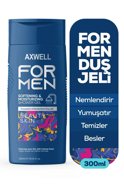 AXWELL For Men Yumuşatıcı Ve Nemlendirici Duş Bakım Jeli ürün görseli 1
