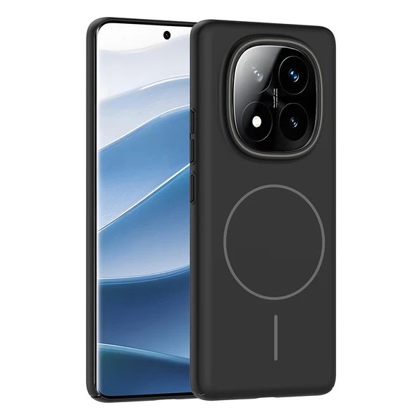 Gpack Xiaomi Redmi Note 14 Pro Plus uyumlu Kılıf M-Safe Şarj Özellikli Ruby Kapak ürün görseli 1