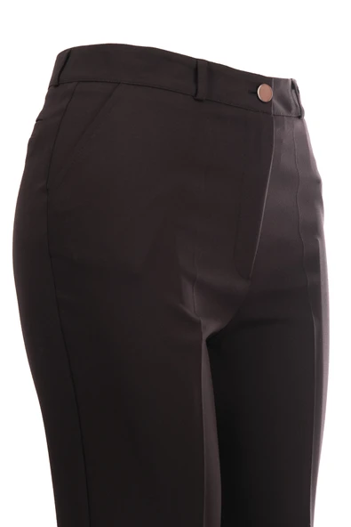 Modiva Minimalist Yüksek Bel Regular Fit Kadın Pantolon - Günlük & İş ürün görseli 1