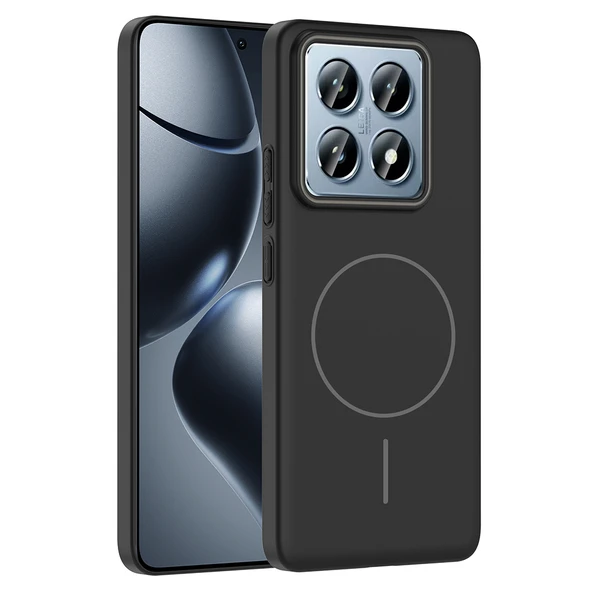 Gpack Xiaomi 14T Pro uyumlu Kılıf M-Safe Şarj Özellikli Ruby Kapak ürün görseli 1