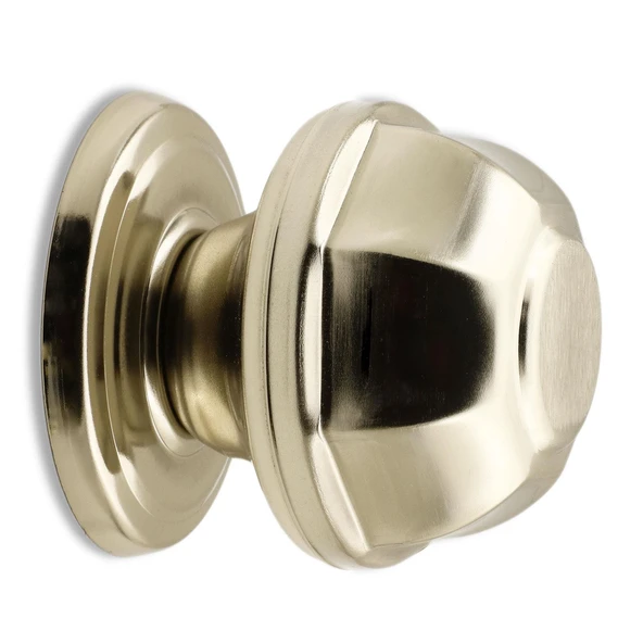 Niken Saten Kapı Tokmağı Topuzu Kolu Metal Tokmak ürün görseli 1