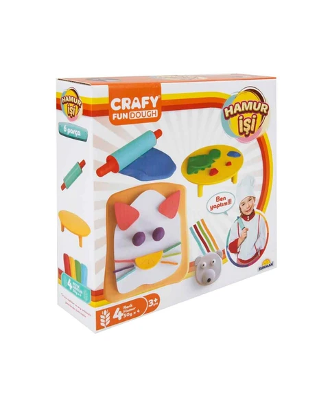 Crafy Hamur İşi Oyun Seti S01002016 - Resim 2