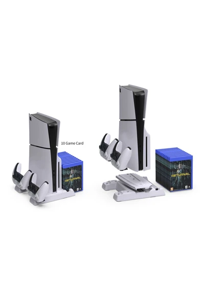 TP5-3537D PS5 Slim ve Tüm Modeller için Multi Fonksiyon Soğutma ve Şarj Ünitesi ürün görseli 1