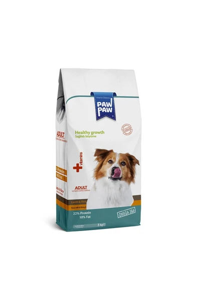 Paw Paw Kuzu Etli Ve Pirinçli Yetişkin Köpek Maması 15 Kg ürün görseli 1