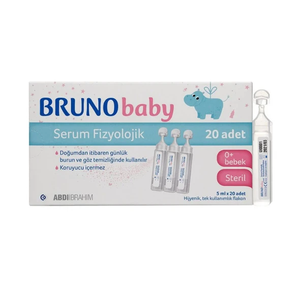 Bruno Baby Fizyolojik Serum 20 Adet ürün görseli 1