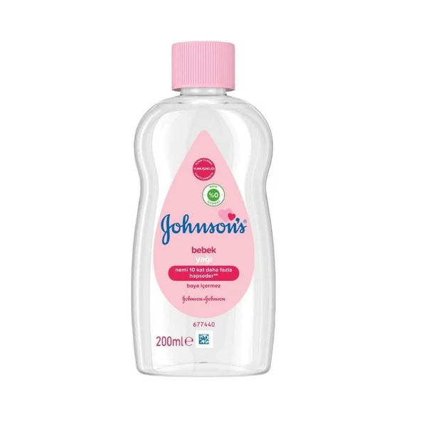Johnsons's Baby Bebek Yağı 200 ml ürün görseli 1
