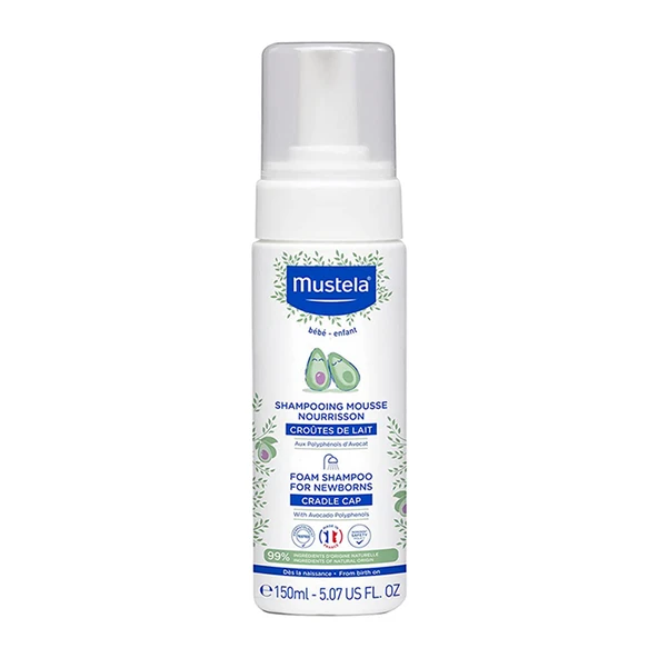 Mustela Yenidoğan Köpük Şampuan 150 ml ürün görseli 1