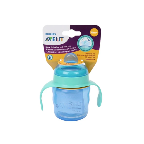 Philips Avent Eğitici Damlatmaz Bardak 6 Ay+ 200 ml ürün görseli 1