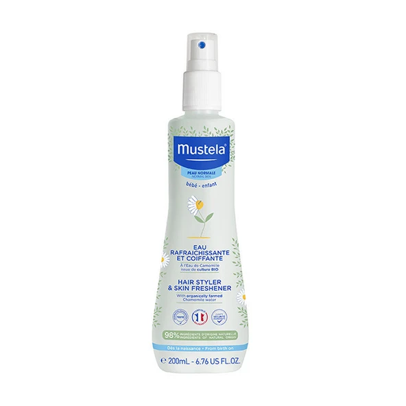 Mustela Saç Şekillendirci ve Ferahlatıcı Vücut Spreyi 200 ml ürün görseli 1