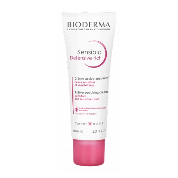 Bioderma Sensibio Defensive Rich Cream 40 ml ürün görseli 1