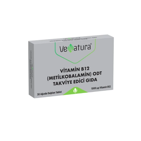 Venatura Vitamin B12 ODT 30 Ağızda Dağılan Tablet ürün görseli 1