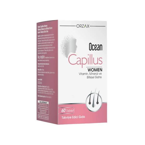 Orzax Ocean Capillus Women 60 Tablet ürün görseli 1