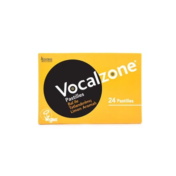 Vocalzone Ballı Limonlu Pastil 24 Adet ürün görseli 1