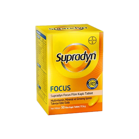 Supradyn Focus 30 Tablet ürün görseli 1