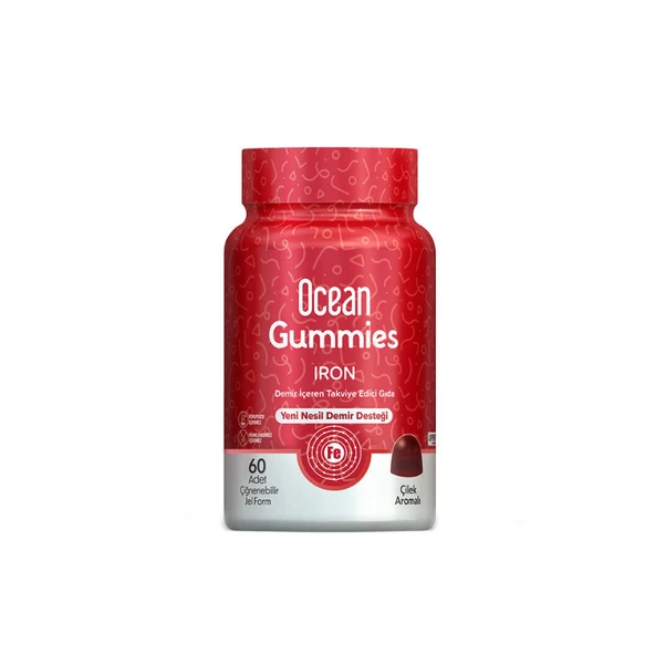 Ocean Gummies Demir Çiğnenebilir Jel Form 60 Adet ürün görseli 1