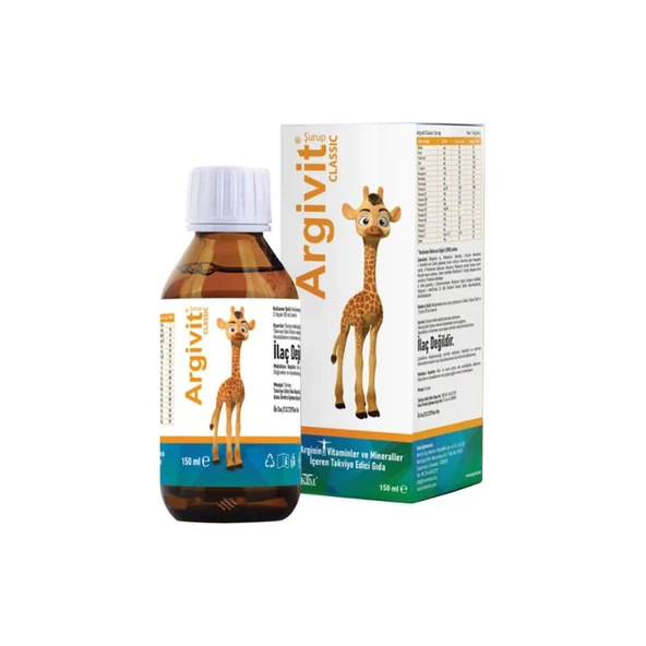 Argivit Classic Vitamin-Mineral Şurup 150 ml ürün görseli 1