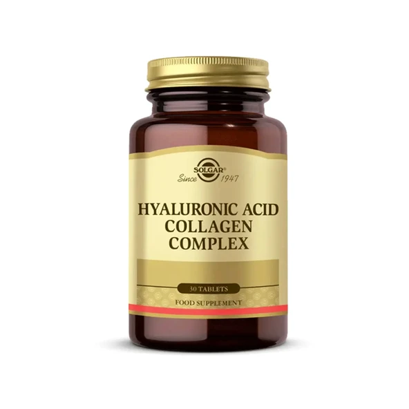 Solgar Hyaluronic Acid Collagen Complex 30 Tablet ürün görseli 1