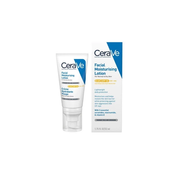 Cerave Yüz Kremi 50 Spf 52 ml ürün görseli 1