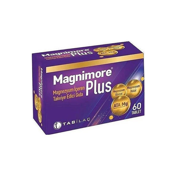 Magnimore Plus 60 Tablet ürün görseli 1