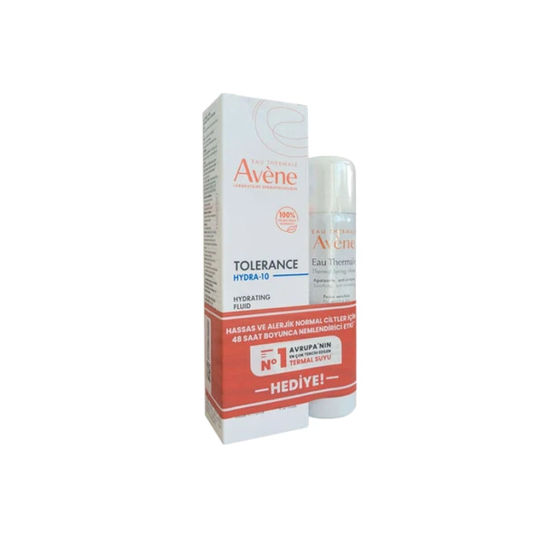 Avene Tolerance Hydra-10 Fluid 40 ml + Termal Su 50 ml ürün görseli 1