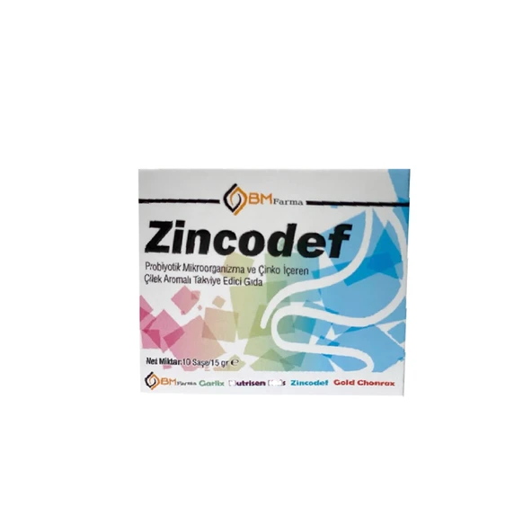 Zincodef 10 Saşe ürün görseli 1