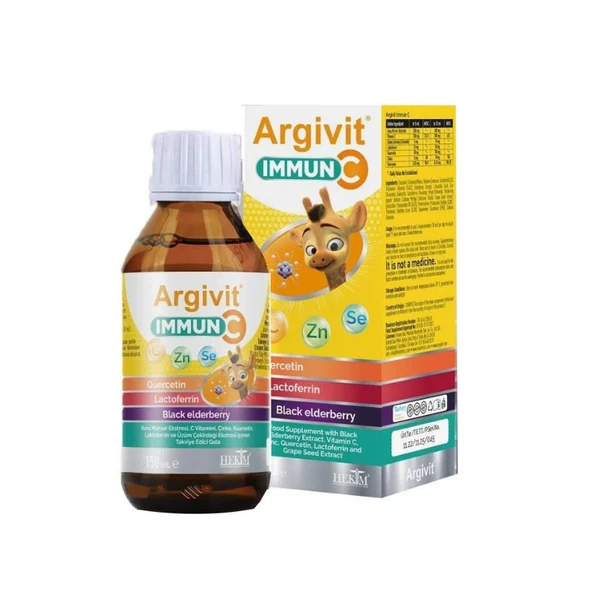 Argivit Immun C Şurup 150 ml ürün görseli 1