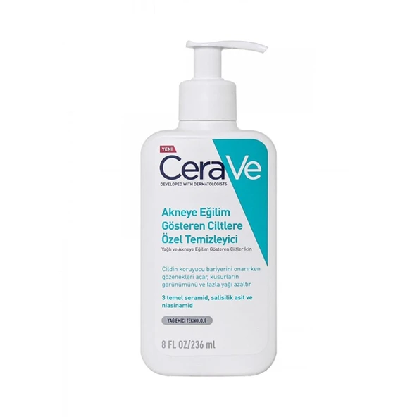 Cerave Akneye Eğilimli Ciltlere Özel Temizleyici 236 ml K35600 ürün görseli 1