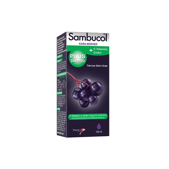 Sambucol Plus Şekersiz Karamürver 120 ml ürün görseli 1