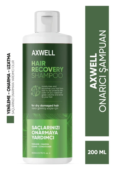 AXWELL Kuru Ve Yıpranmış Saçlar İçin Sedefli For Dry Damaged Hair Shampoo ürün görseli 1