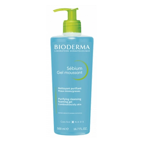 Bioderma Sebium Foaming Gel 500 ml ürün görseli 1