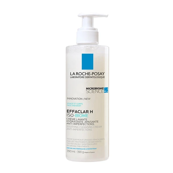 La Roche Posay Effaclar H Yatıştırıcı Temizleyici Krem 390 ml K4700 ürün görseli 1