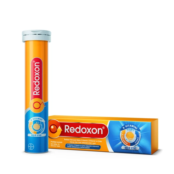 Redoxon 3 lü Etki 15 Efervesan Tablet ürün görseli 1