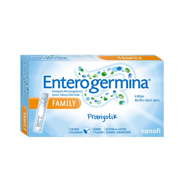 Enterogermina Family Probiyotik 20 Flakon ürün görseli 1