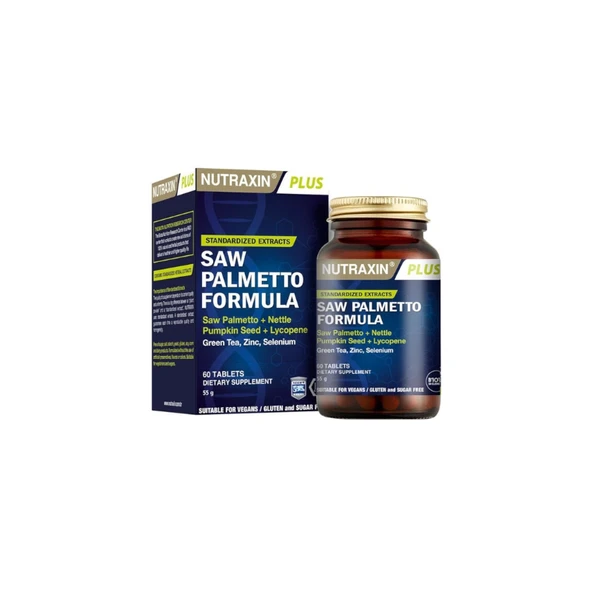 Nutraxin Saw Palmetto 60 Tablet ürün görseli 1