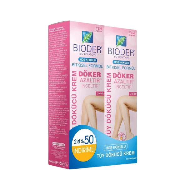 Bioder Tüy Dökücü Krem 2.si %50 İndirimli ürün görseli 1