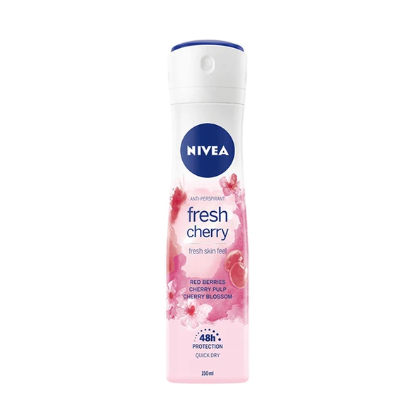 Nivea Fresh Cherry Deodorant 150 ml ürün görseli 1