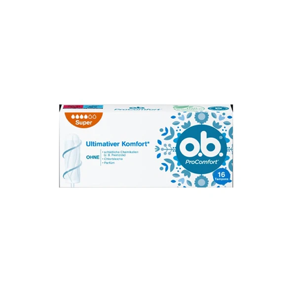 O.B. Super 16'lı Tampon ürün görseli 1