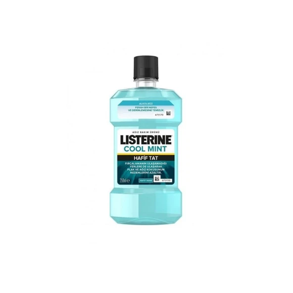 Listerine Cool Mint Hafif Tat 250 ml ürün görseli 1